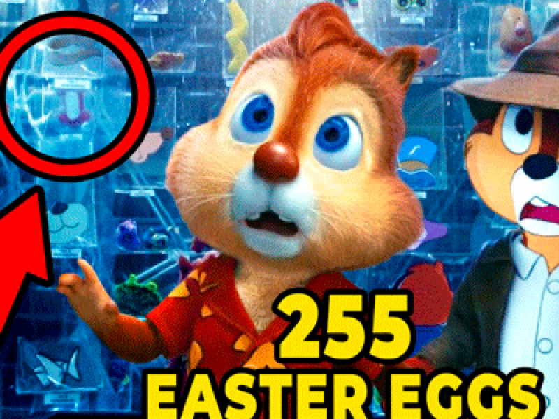 TODOS os EASTER EGGS de TICO E TECO Defensores da Lei 